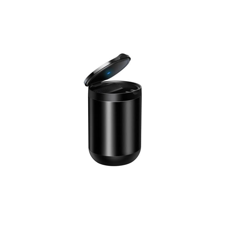 фото Пепельница в машину Baseus Premium Car Ashtray черная CRYHG01-01 мятая коробка