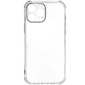 Чехол накладка для iphone 17 (6.3) защищенными углами и камерой силикон прозрачная