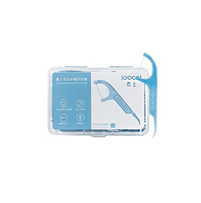 Зубная нить ми сяоми ксиоми Dental Floss Pick D1-GL6 50шт голубая