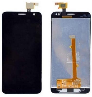 Дисплей для Alcatel OT6012x Idol mini + тачскрин черный с рамкой