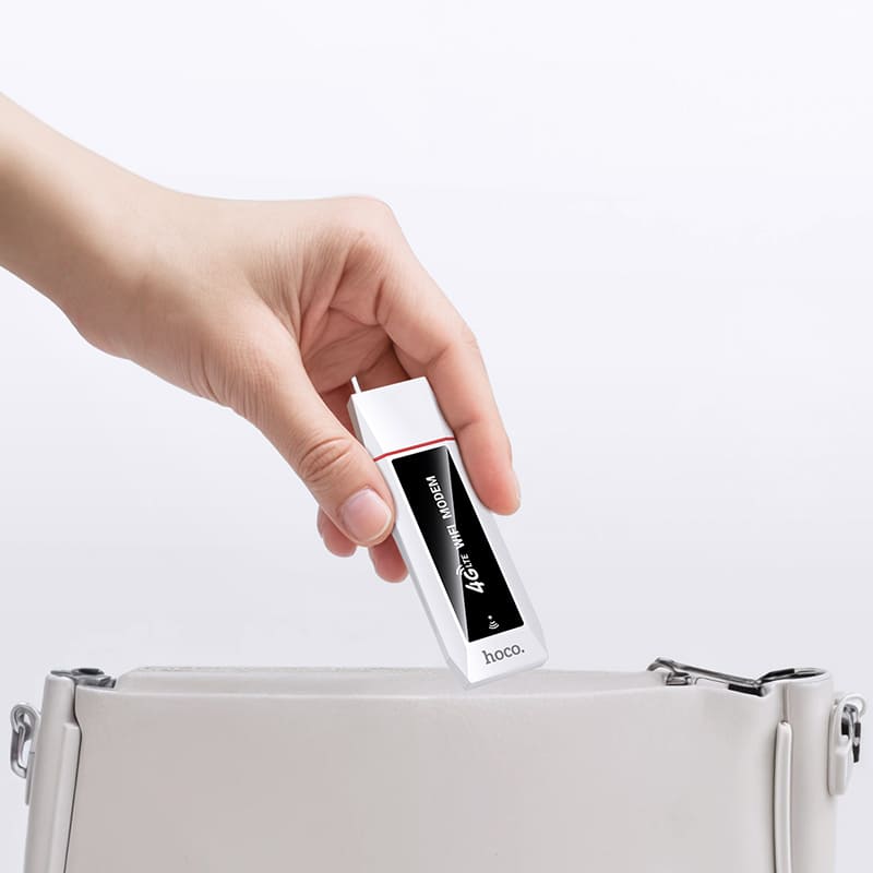 Беспроводной WiFi Роутер Hoco HI43 Wi-Fi6 4G 150Мбит/с белый