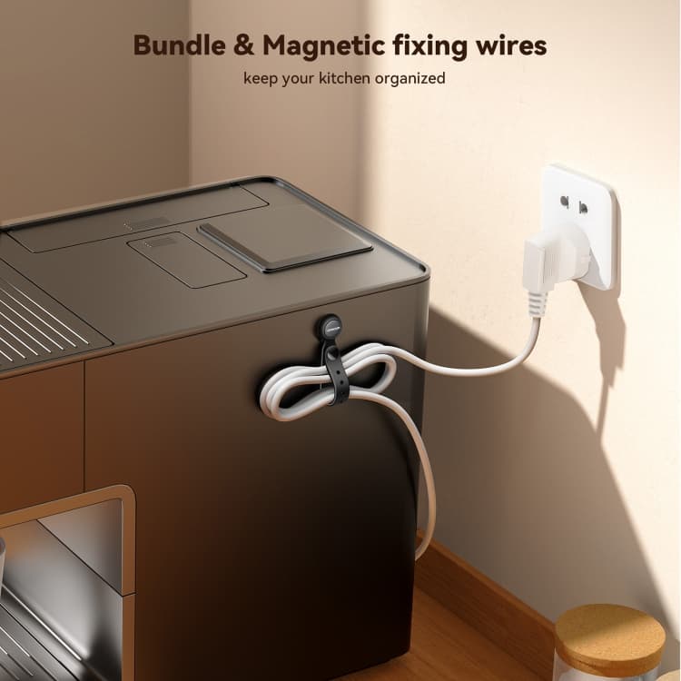 Изображение Органайзер держатель для проводов магнитный Joyroom JR-ZS422 Magnetic 6шт кабельная стяжка силикон белая фото Органайзер держатель для проводов магнитный Joyroom JR-ZS422 Magnetic 6шт кабельная стяжка силикон белая