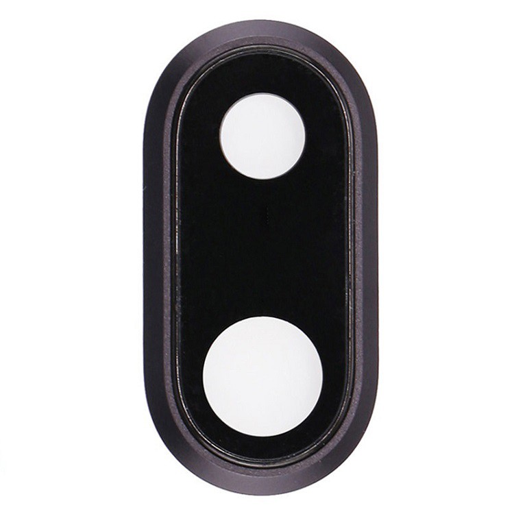 Стекло камеры для iphone 8 Plus черное