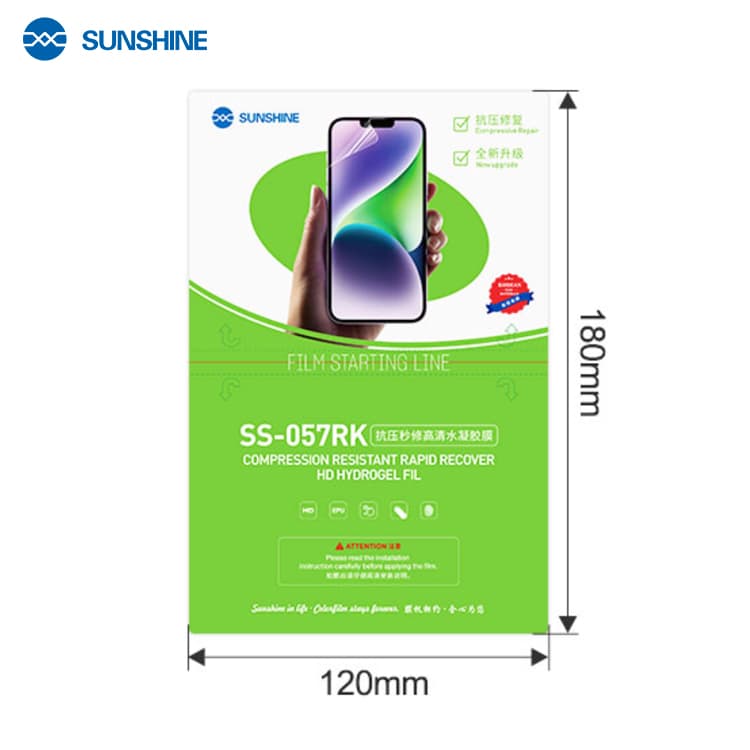 Изображение Пленка универсальная Sunshine SS-057RK HD Anti-stress прозрачная (быстрое восстановление) 0.18mm фото Пленка универсальная Sunshine SS-057RK HD Anti-stress прозрачная (быстрое восстановление) 0.18mm