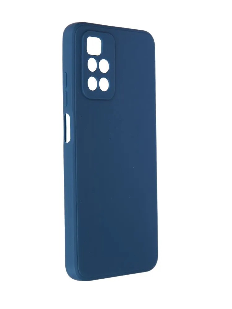 фото Чехол накладка для Xiaomi Poco F6 Red Line iBox Case силикон с защитой камеры и подложкой синяя
