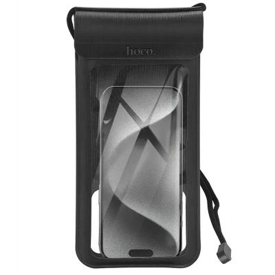 Чехол водонепроницаемый Hoco HX50 296x120x0.7mm IPX8 черный 