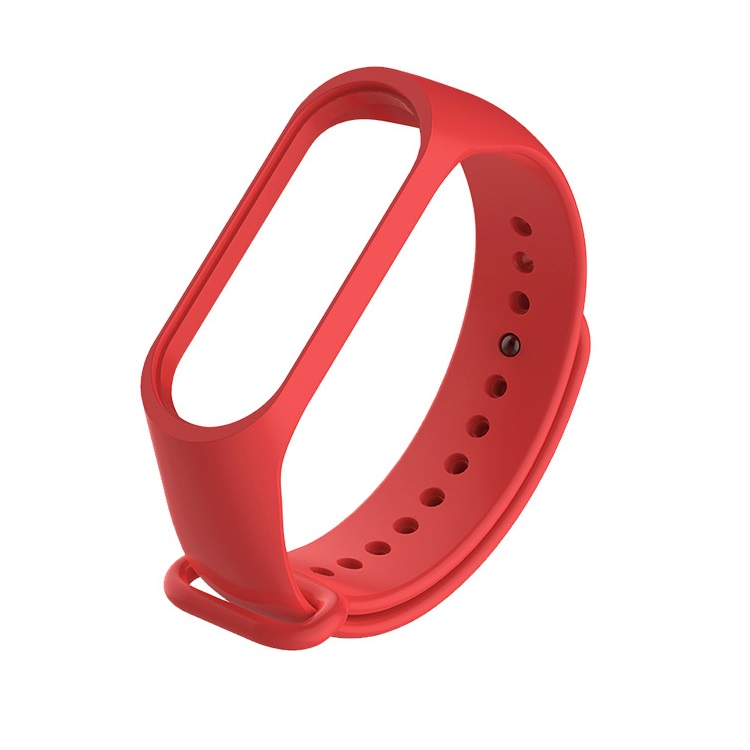 Ремешок для Mi Band 5/Mi Band 6/Mi Band 7 Red Line красный