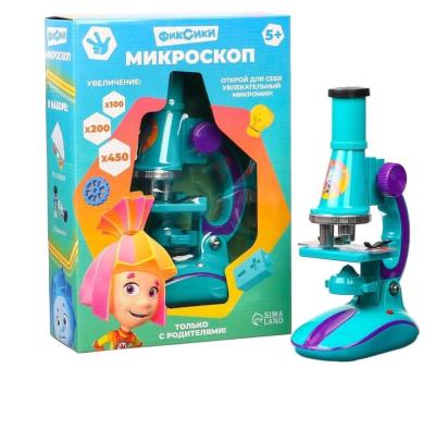 Микроскоп с набором для исследований Фиксики SimaLand
