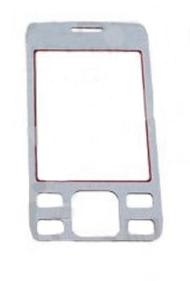 Стекло для Nokia 6300 серебро