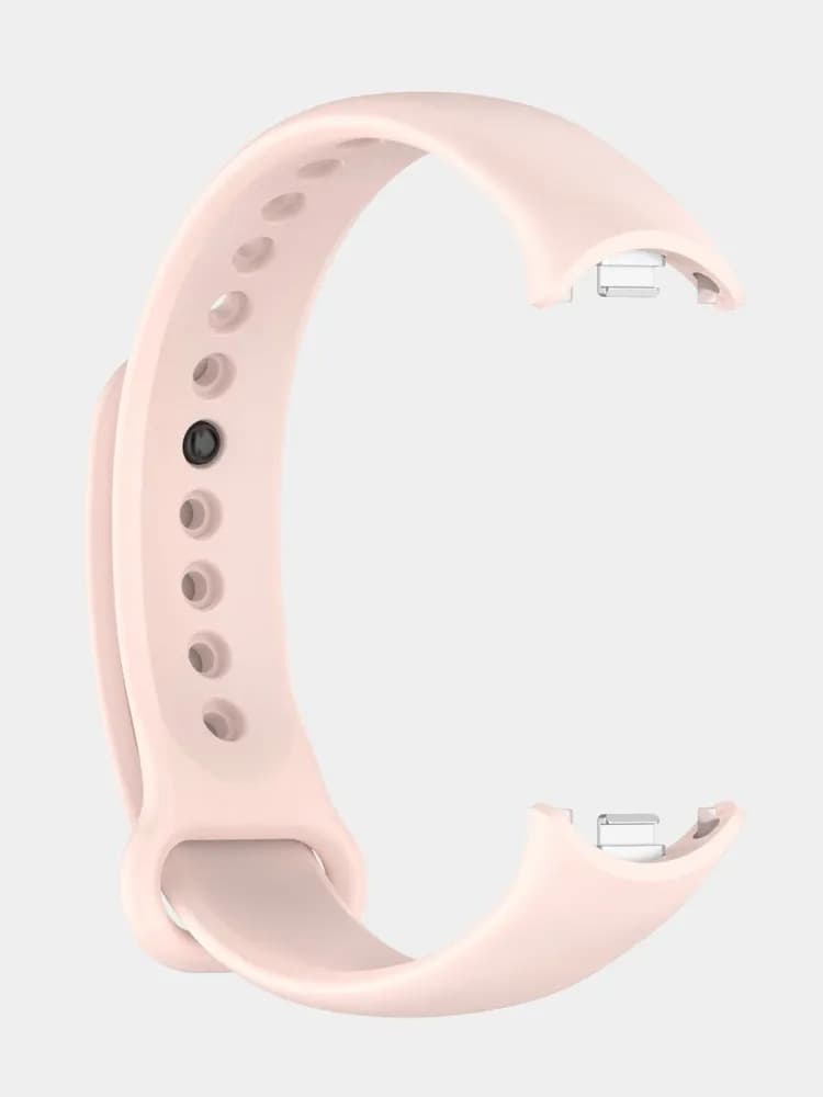 Ремешок для Mi Band 8/Mi Band 9 силикон светло-розовый