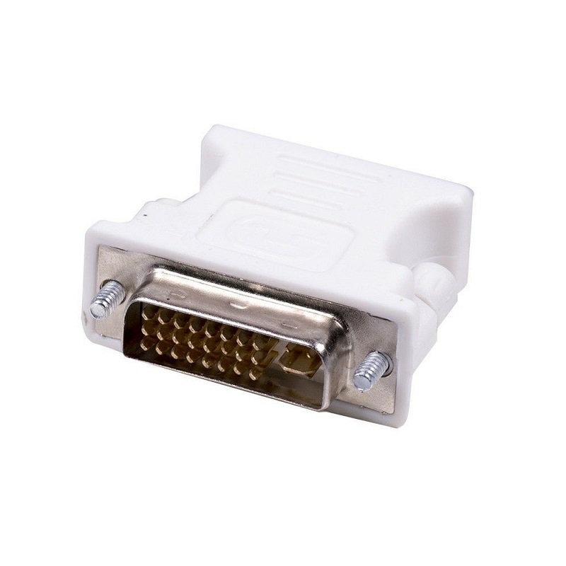 Адаптер переходник с DVI на VGA Ritmix RCC-070 белый Адаптер переходник с DVI на VGA Ritmix RCC-070 белый