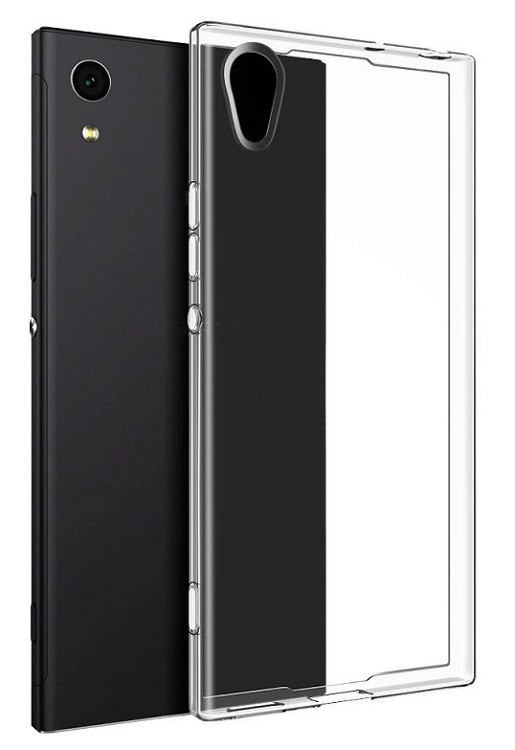 фото Чехол накладка для Sony Xperia XA1 Ultra силикон тонкий прозрачная