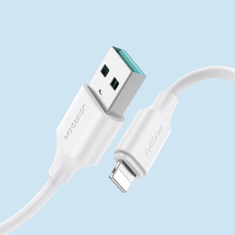 Кабель для зарядки iphone Lightning Joyroom S-A9 25см 3A белый