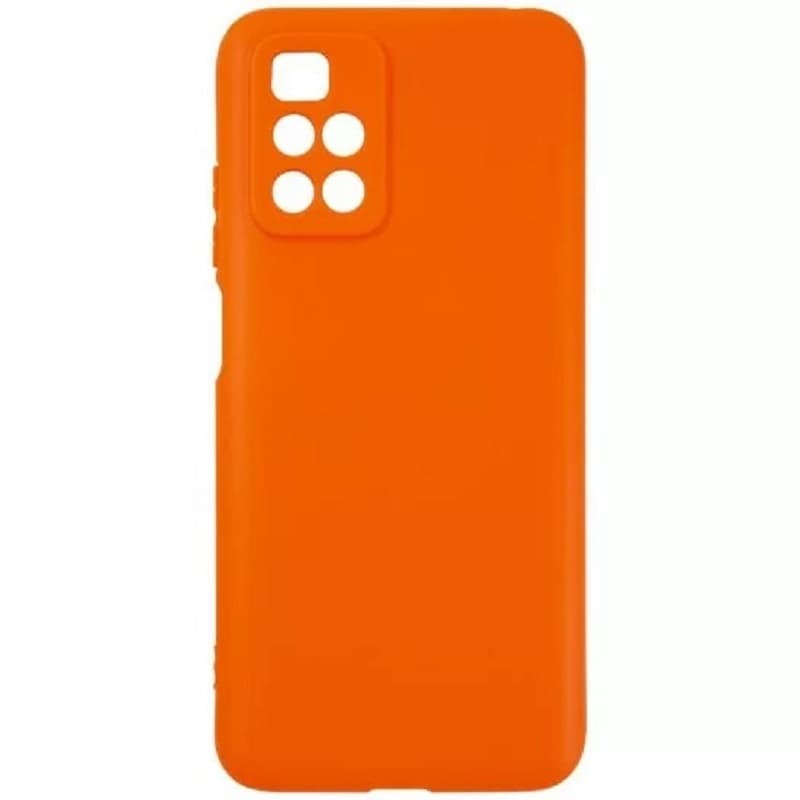 фото Чехол накладка для Xiaomi Redmi 10 Red Line Ultimate силикон оранжевая