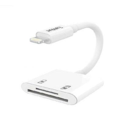 Картридер  ET-OT47 для iP Lightning на SD/TF белый