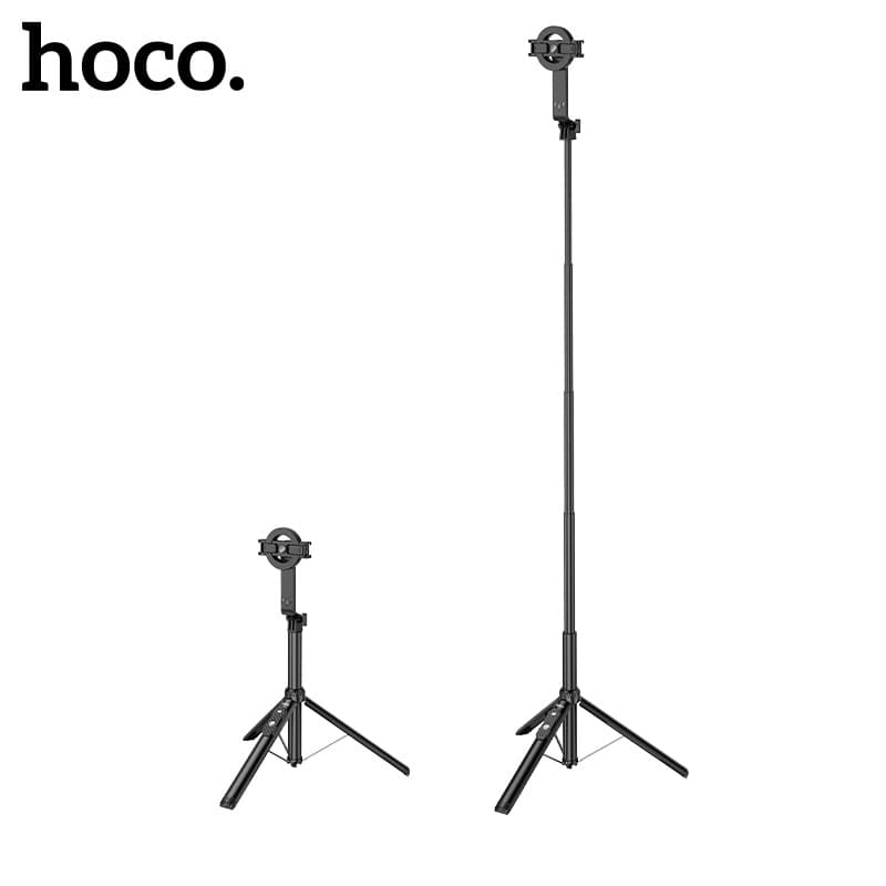 Монопод для селфи Hoco K25 Magnetic трипод с пультом BT магнитный черный Монопод для селфи Hoco K25 Magnetic трипод с пультом BT магнитный черный
