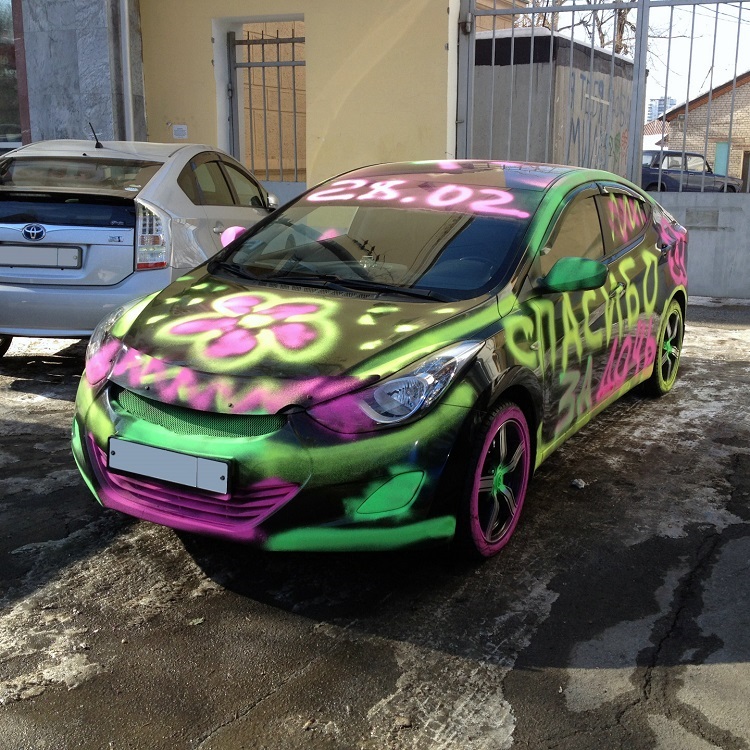 Смываемая краска Waterpaint 150 мл фиолетовая