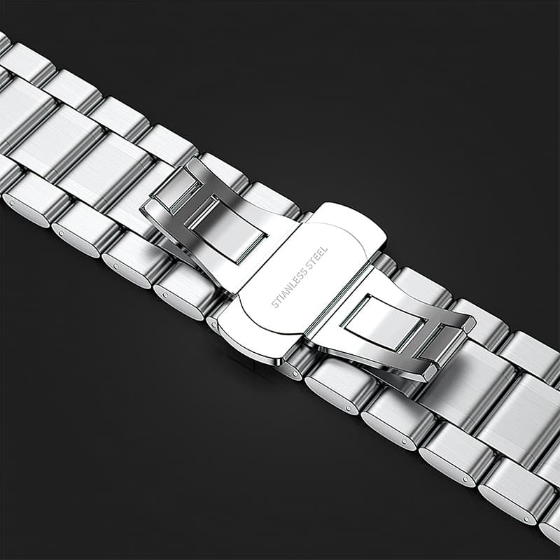 Ремешок для Apple Watch 38/40/41mm HOCO WA32 Grand series five-bead стальной черный Ремешок для Apple Watch 38/40/41mm HOCO WA32 Grand series five-bead стальной черный
