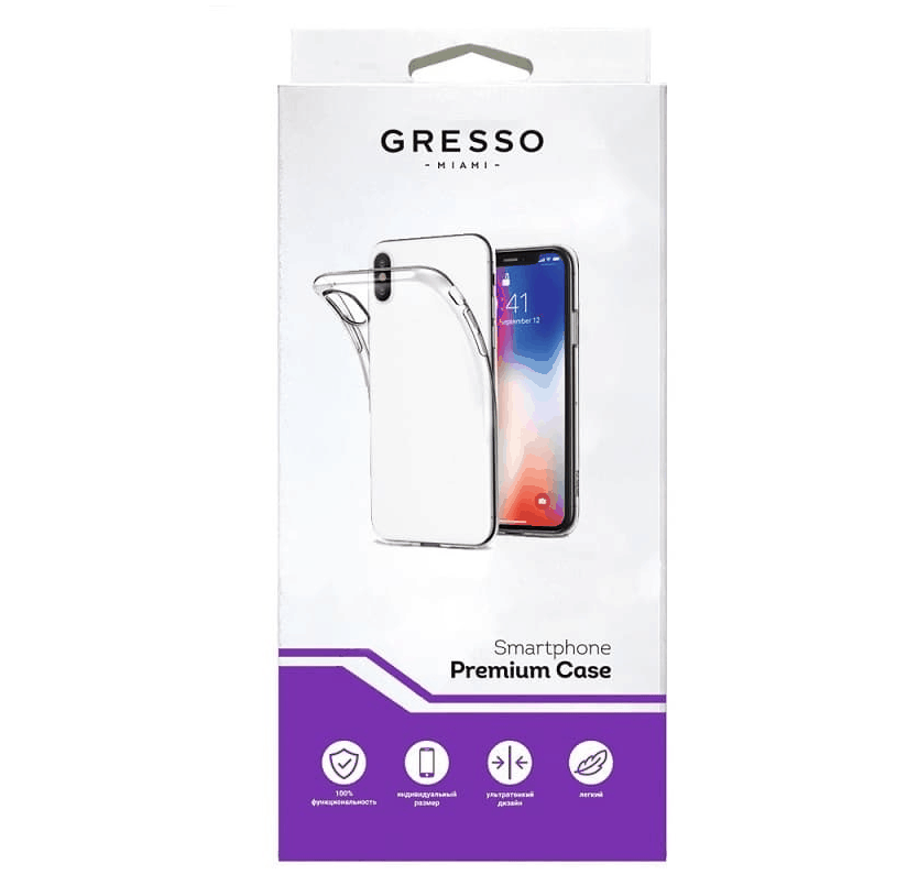 фото Чехол накладка для Xiaomi Poco M5 4G/Poco M4 5G Gresso Air силикон прозрачная