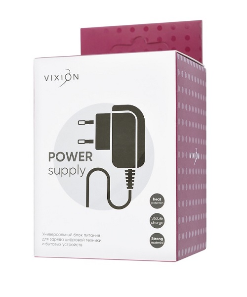 фото Сетевое зарядное устройство для планшета Vixion 5V/2A штекер 5.5х2.5