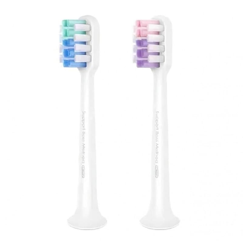 Сменные насадки для зубной щетки XIAOMI Dr.Bei Sonic Electric Toothbrush белая 2шт RU Сменные насадки для зубной щетки XIAOMI Dr.Bei Sonic Electric Toothbrush белая 2шт RU