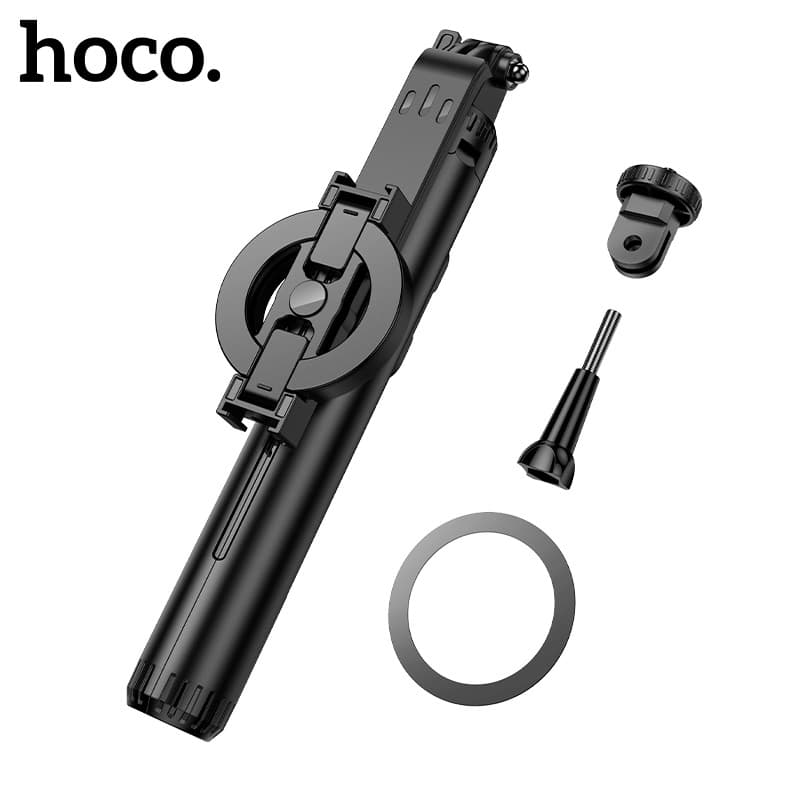 Монопод для селфи Hoco K25 Magnetic трипод с пультом BT магнитный черный Монопод для селфи Hoco K25 Magnetic трипод с пультом BT магнитный черный