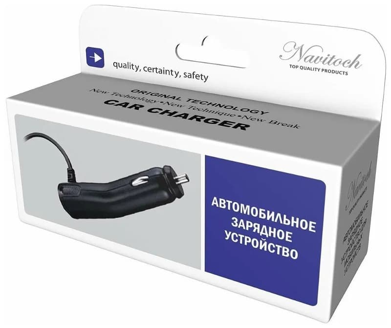Изображение Автомобильное зарядное устройство Navitoch Mini USB (500-2100mAh) фото Автомобильное зарядное устройство Navitoch Mini USB (500-2100mAh)