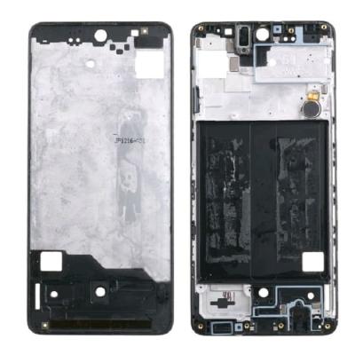 Рамка дисплея для Samsung A515/A51 черная
