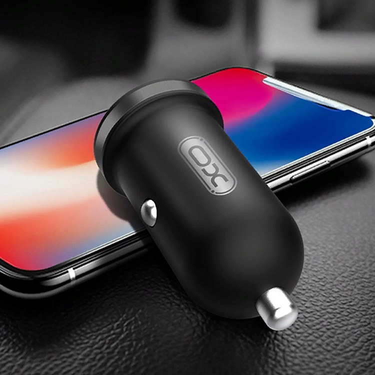 Изображение Автомобильное зарядное устройство + кабель Type-C USB xomobile TZ08 2USB 2,1A черный фото Автомобильное зарядное устройство + кабель Type-C USB xomobile TZ08 2USB 2,1A черный