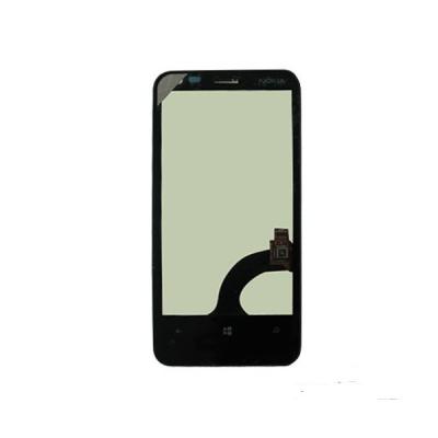 Тачскрин для Nokia 620 черный с рамкой универсальная версия o