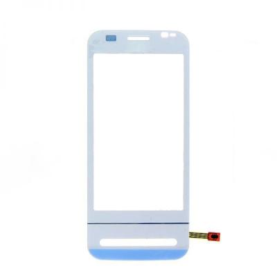 Тачскрин для Nokia C6-00 белый с рамкой