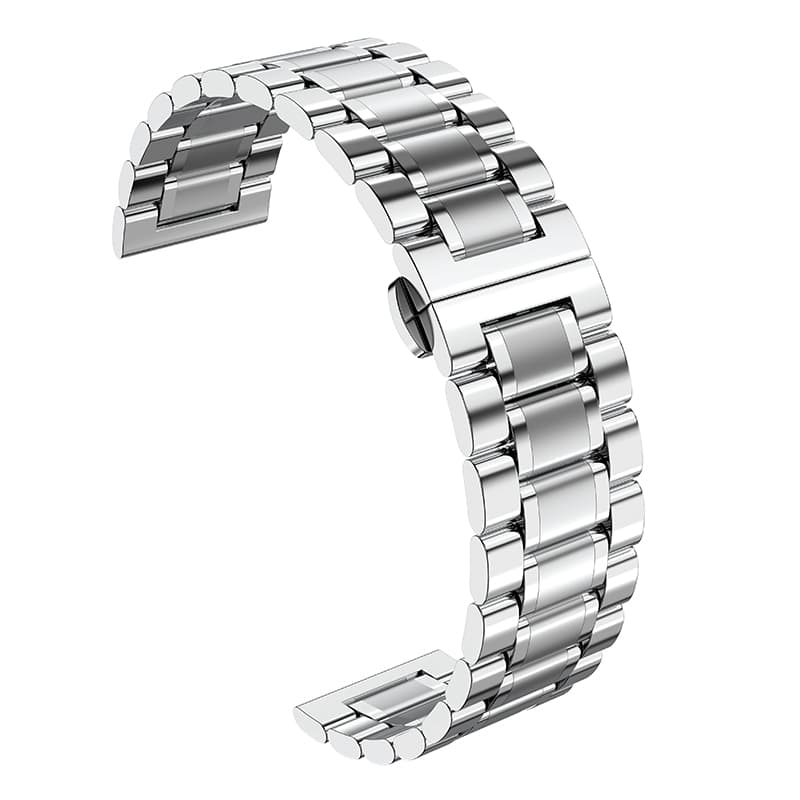 Универсальный ремешок для часов 20мм HOCO WH13 Grand series five-bead стальной серебро