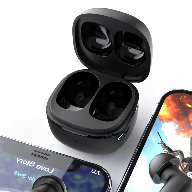 Изображение Наушники беспроводные Joyroom MG-C05 Mini TWS черные фото Наушники беспроводные Joyroom MG-C05 Mini TWS черные