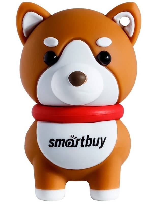 Изображение Флеш-накопитель Smartbuy Wild series Собачка Акита 32Gb