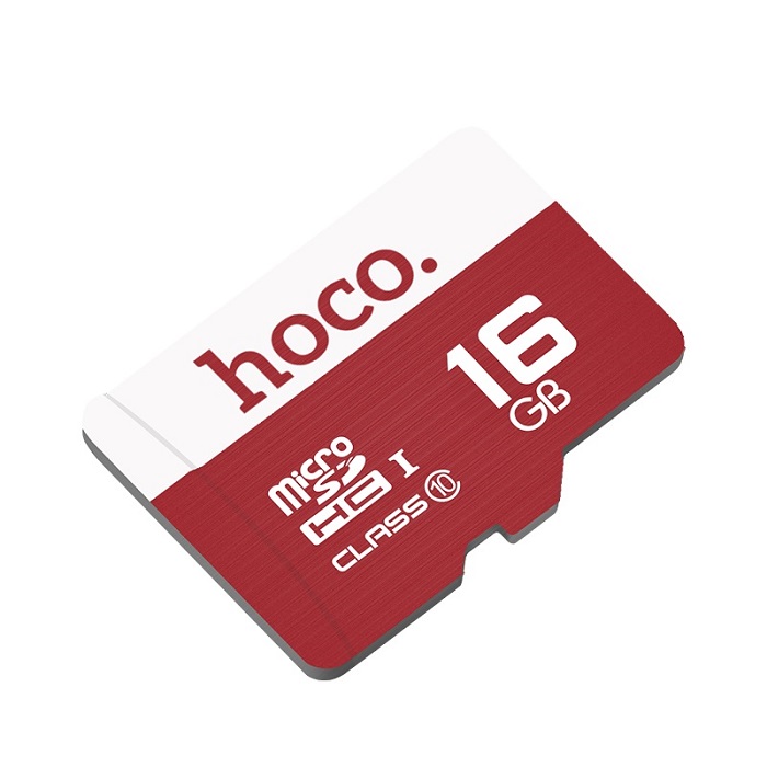 Карта памяти HOCO Micro SDHC Class 10 без адаптера 16Gb Red Карта памяти HOCO Micro SDHC Class 10 без адаптера 16Gb Red